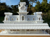 Small Bundle Miniature N-Scale World Victorian Main Street Station + Platform 1:150 Model