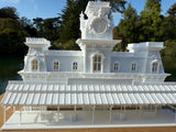 Small Bundle Miniature N-Scale World Victorian Main Street Station + Platform 1:150 Model