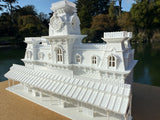 Small Bundle Miniature N-Scale World Victorian Main Street Station + Platform 1:150 Model