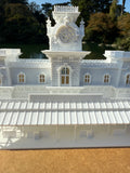 Miniature Bundle HO-Scale World Victorian Main Street Station + Platform 1:87 Model