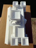 Miniature Bundle HO-Scale World Victorian Main Street Station + Platform 1:87 Model
