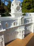 Miniature Bundle HO-Scale World Victorian Main Street Station + Platform 1:87 Model