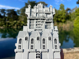 Miniature Gray N-Scale Hollywood Tower Hotel