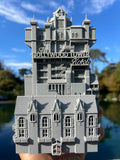 Miniature Gray N-Scale Hollywood Tower Hotel