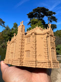 Small Carpenter Mansion Tudor Gothic Style Haunted House by GoldRushBay N Scale 1:160