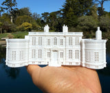 Miniature N-Scale Regency Era Manor House by Gold Rush Bay