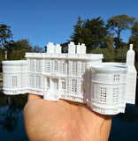 Miniature N-Scale Regency Era Manor House by Gold Rush Bay