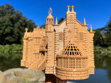 Carpenter Mansion Tudor Gothic Style Haunted House by GoldRushBay HO Scale 1:87