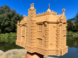 Carpenter Mansion Tudor Gothic Style Haunted House by GoldRushBay HO Scale 1:87