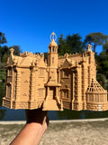 Carpenter Mansion Tudor Gothic Style Haunted House by GoldRushBay HO Scale 1:87