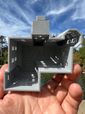Miniature #38 Gray N-Scale Neibolt House IT Victorian Mansion Built Assembled