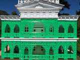COLOR Shipley Mansion New Orleans Style Southern by GoldRushBay N Scale 1:160