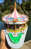 Miniature COLOR King Carousel Fantasy Miniature N-Scale Fantasy Theme Beauty!