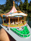 Miniature COLOR King Carousel Fantasy Miniature N-Scale Fantasy Theme Beauty!