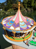 Miniature COLOR King Carousel Fantasy Miniature N-Scale Fantasy Theme Beauty!