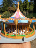 Miniature COLOR King Carousel Fantasy Miniature N-Scale Fantasy Theme Beauty!