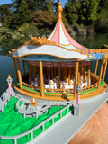 Miniature COLOR King Carousel Fantasy Miniature N-Scale Fantasy Theme Beauty!