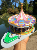 Miniature COLOR King Carousel Fantasy Miniature N-Scale Fantasy Theme Beauty!