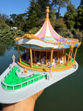 Miniature COLOR King Carousel Fantasy Miniature N-Scale Fantasy Theme Beauty!