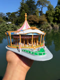 Miniature COLOR King Carousel Fantasy Miniature N-Scale Fantasy Theme Beauty!