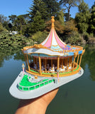 Miniature COLOR King Carousel Fantasy Miniature N-Scale Fantasy Theme Beauty!