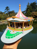 Miniature COLOR King Carousel Fantasy Miniature N-Scale Fantasy Theme Beauty!