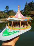 Miniature COLOR King Carousel Fantasy Miniature N-Scale Fantasy Theme Beauty!