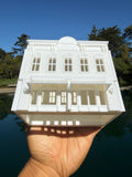 Miniature White HO-Scale Stars Hollow Tony’s Pizzeria Victorian Built Assembled