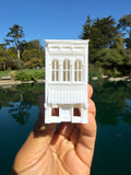 Miniature White N-Scale Stars Hollow Beauty Supply Victorian Built Assembled