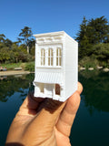 Miniature White N-Scale Stars Hollow Beauty Supply Victorian Built Assembled