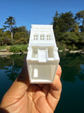Miniature White N-Scale Stars Hollow Beauty Supply Victorian Built Assembled