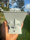 Miniature #41 Gray HO-Scale Rotwood Cottage House Victorian Mansion Nevermore Dollhouse Assembled