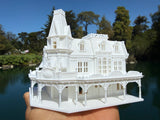 N-Scale Victorian World Main Street Casey’s Corner Miniature Architectural Model 5 inches