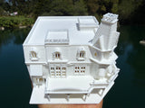 N-Scale Victorian World Main Street Casey’s Corner Miniature Architectural Model 5 inches
