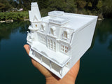 N-Scale Victorian World Main Street Casey’s Corner Miniature Architectural Model 5 inches