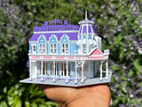 Miniature Victorian World Main Street Emporium 3-Shop Assembled by Gold Rush Bay