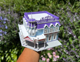 Miniature Victorian World Main Street Emporium 3-Shop Assembled by Gold Rush Bay