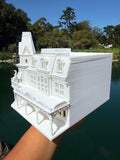 HO Scale Victorian Main Street World Casey’s Corner Corner Building 7 inches
