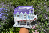 Miniature Victorian World Main Street Emporium 3-Shop Assembled by Gold Rush Bay
