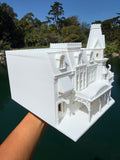 HO Scale Victorian Main Street World Casey’s Corner Corner Building 7 inches