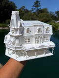 HO Scale Victorian Main Street World Casey’s Corner Corner Building 7 inches