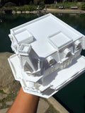 HO Scale Victorian Main Street World Casey’s Corner Corner Building 7 inches