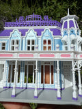 Miniature Victorian World Main Street Emporium 3-Shop Assembled by Gold Rush Bay