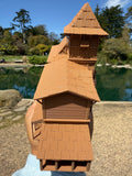 Miniature HO-Scale Brown Jungle Navigation Theme Park Attraction Cruise building 1/87