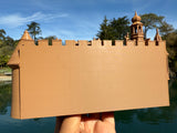 Small Miniature N-Scale Brown Wood color Geppetto’s Workshop Pinocchio Theme Park Attraction building 1/160