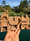 Miniature HO-Scale Brown color Geppetto’s Workshop Pinocchio Theme Park Attraction building 1/87
