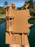 Miniature HO-Scale Brown color Geppetto’s Workshop Pinocchio Theme Park Attraction building 1/87