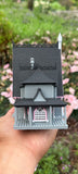 Miniature #41 COLOR HO-Scale Rotwood Cottage House Victorian Mansion Nevermore Dollhouse Assembled