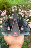 Miniature #41 COLOR HO-Scale Rotwood Cottage House Victorian Mansion Nevermore Dollhouse Assembled