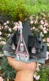 Miniature #41 COLOR HO-Scale Rotwood Cottage House Victorian Mansion Nevermore Dollhouse Assembled